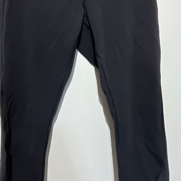 Lululemon Athletica Women's Black High Rise Mesh Trim Athletic Leggings Size 8 - Picture 5 of 10